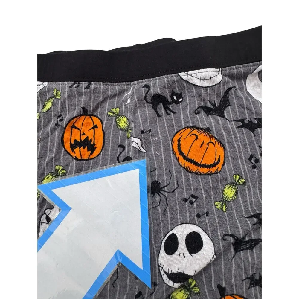 DISNEY x LITTLE SLEEPIES Nightmare Before Christmas Pajama Bottoms Size 7/8 Kids